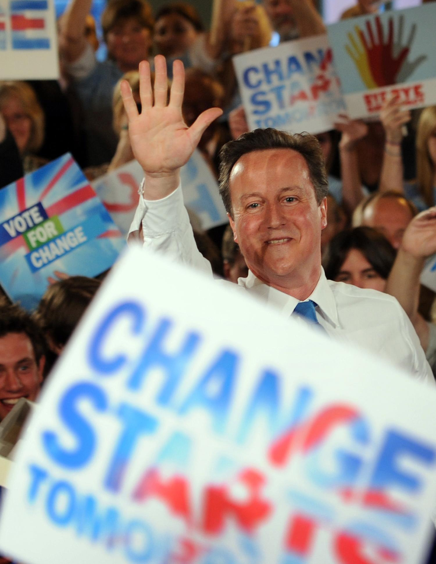 David Cameron blir med stor sannolikhet stor brittisk premiärminister.