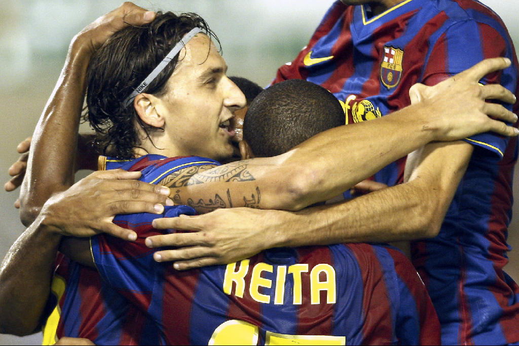 Barcelona, Zlatan Ibrahimovic, Seydou Keita