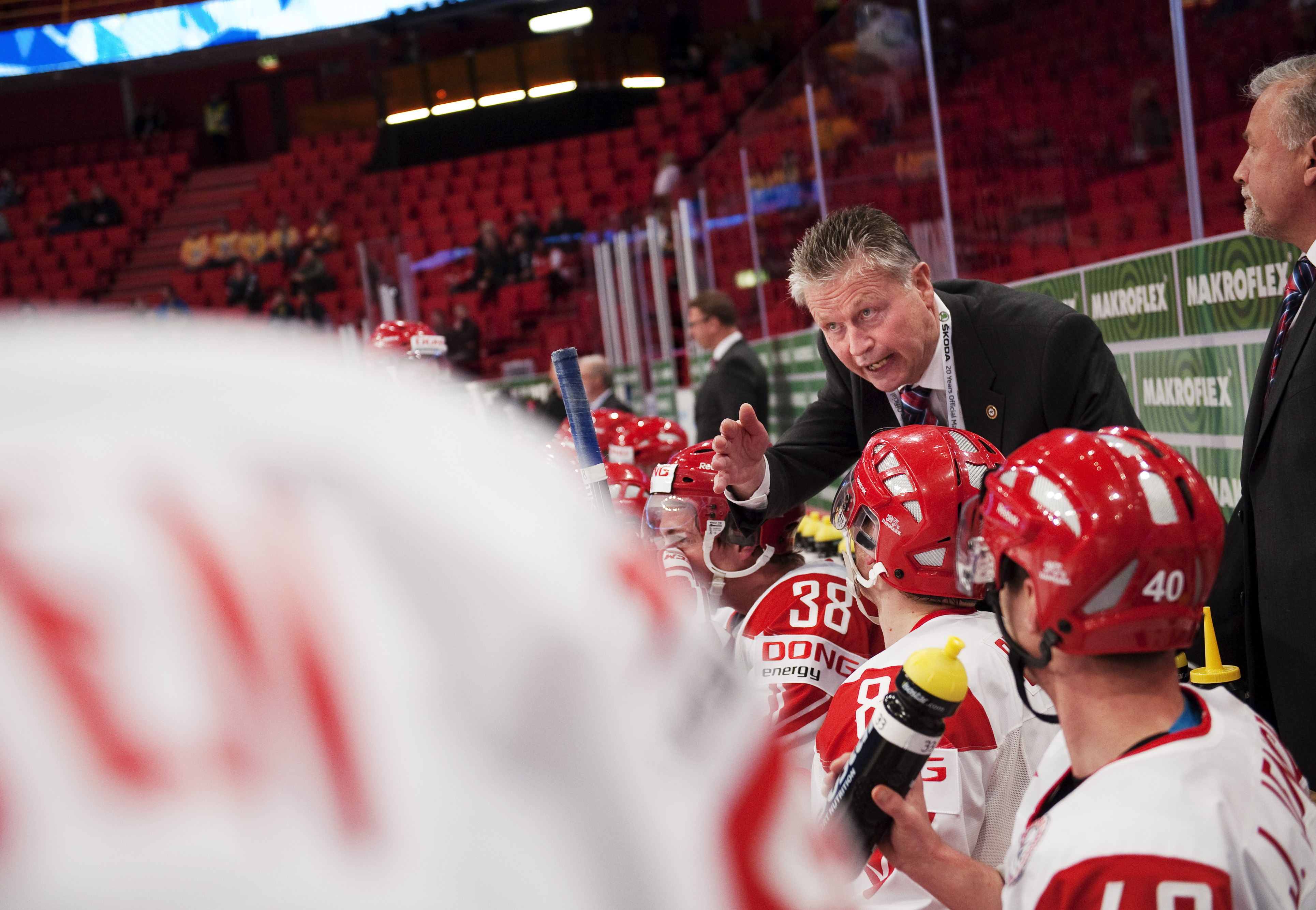 Pär Bäckmans Danmark fick, precis som Italien, se sig bli nollade i Globen. Tjeckien vann en målfattig match med 2-0. Pär Bäckmans Danmark fick, precis som Italien, se sig bli nollade i Globen. Tjeckien vann en målfattig match med 2-0.