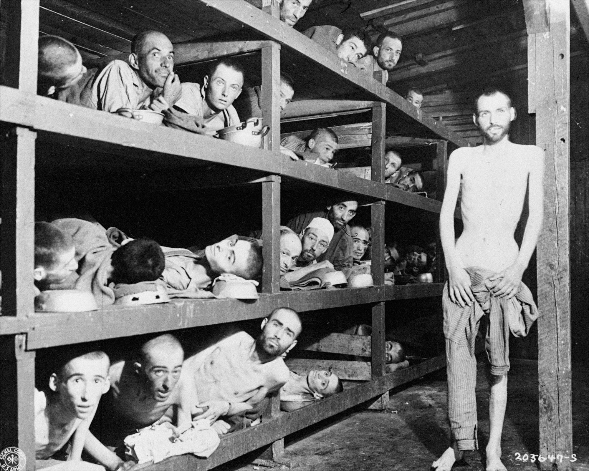 Det är 72 år sedan de sista fångarna släpptes från koncentrationslägerna. Bilden är från koncentrationslägret Buchenwald i Tyskland.