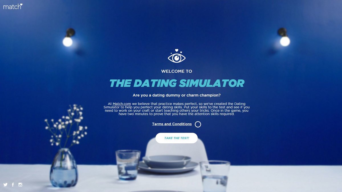 Det visar resultat från en "datingsimulator" framtagen av Match.com.