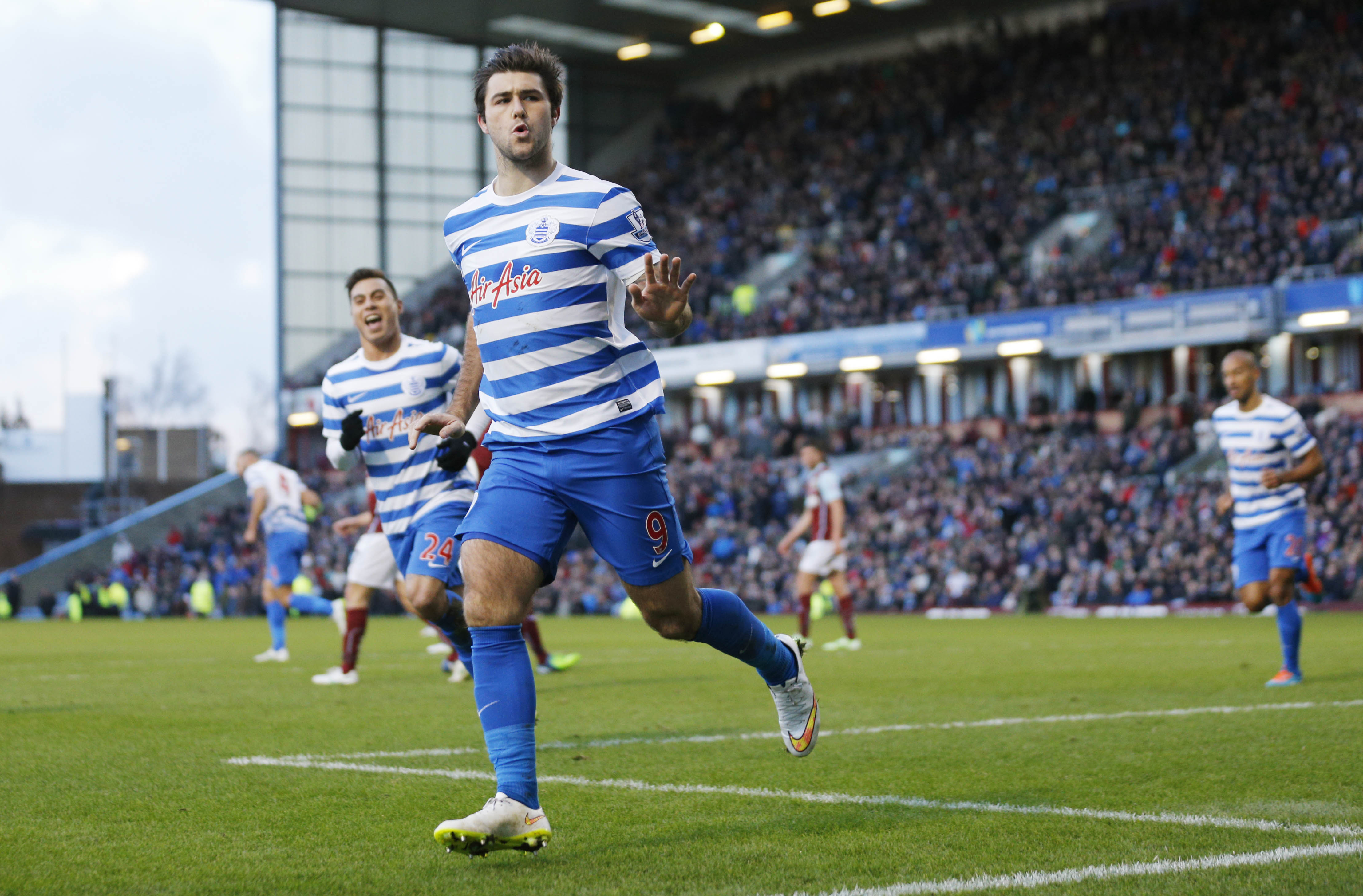 På topp: Charlie Austin, QPR. På topp: Charlie Austin, QPR.