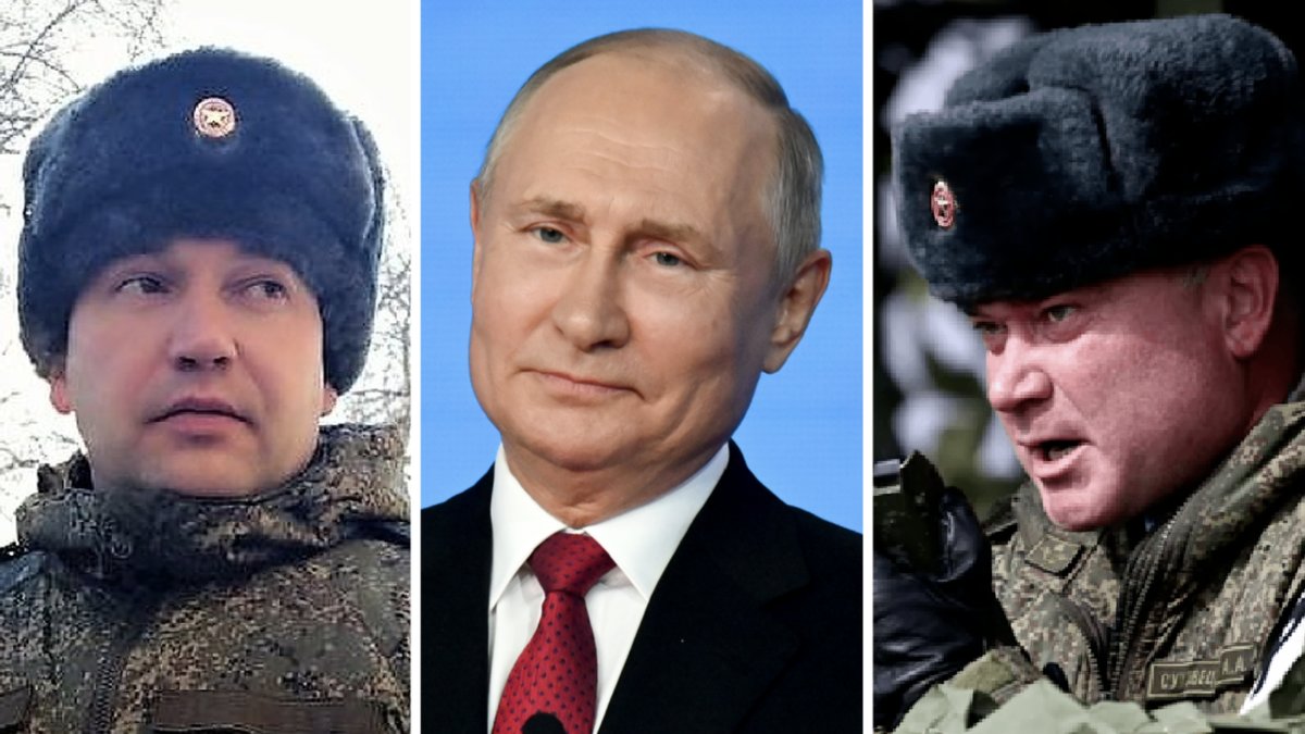 Putins ryska toppmilitärer som dödats i invasionen av Ukraina