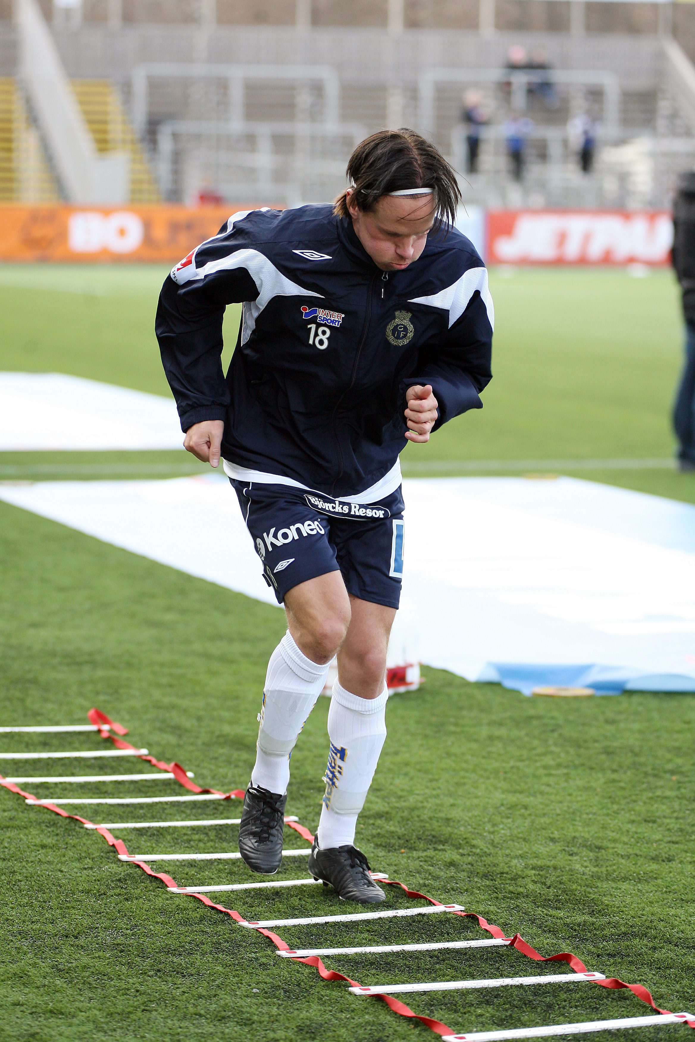 Andréas Dahlen kom från det tyska laget Frankfurt till Djurgården.