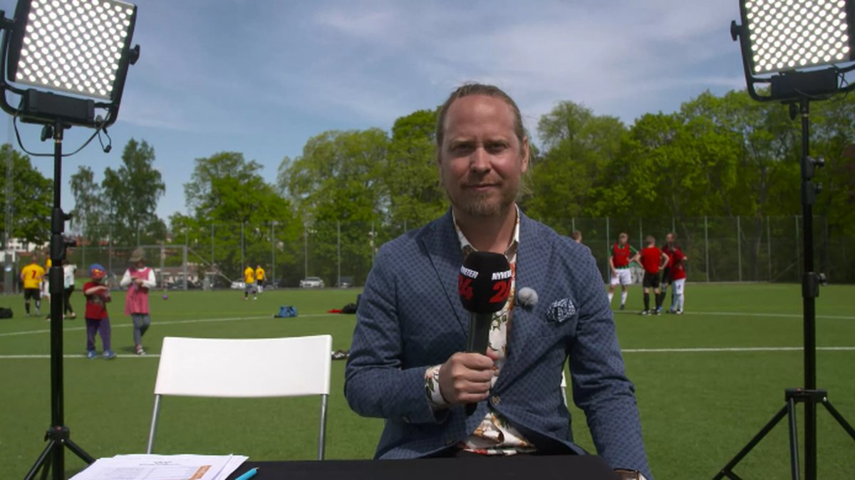 TV4-kommentatorn Jesper Hussfelt.