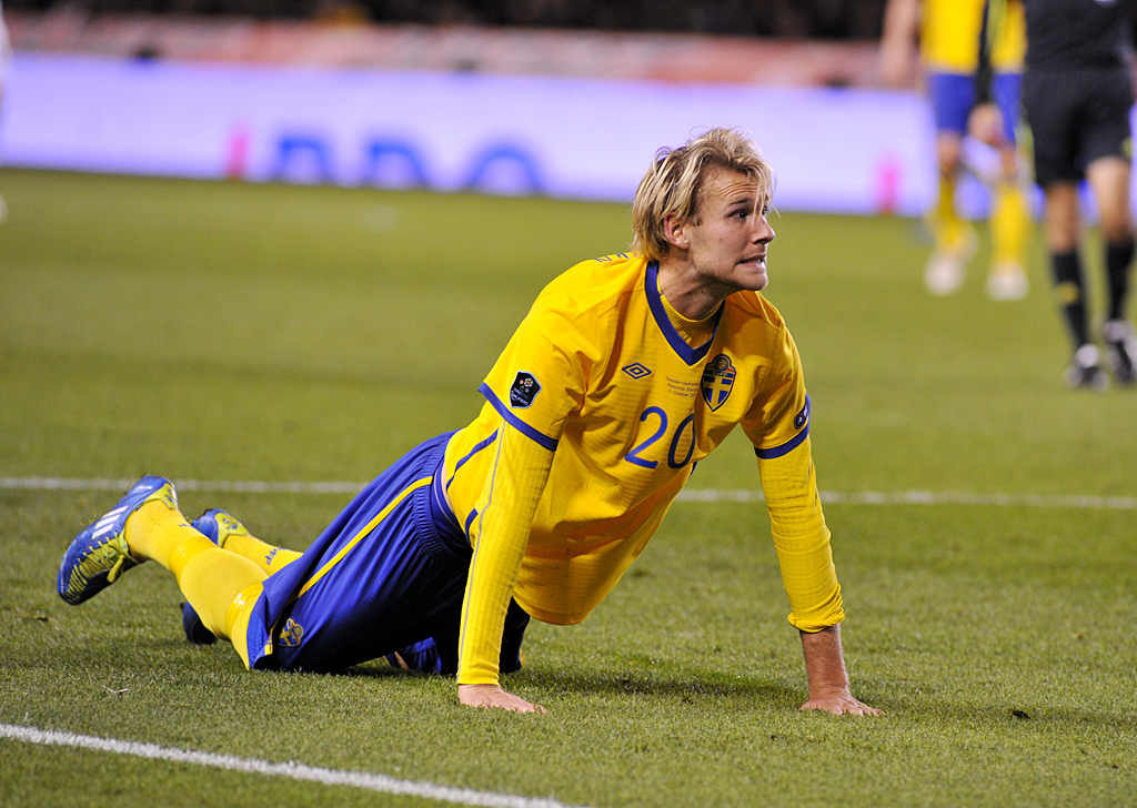 Ola Toivonen hade ett gyllene läge att sätta 2-1 i den första halvleken. Ola Toivonen hade ett gyllene läge att sätta 2-1 i den första halvleken.