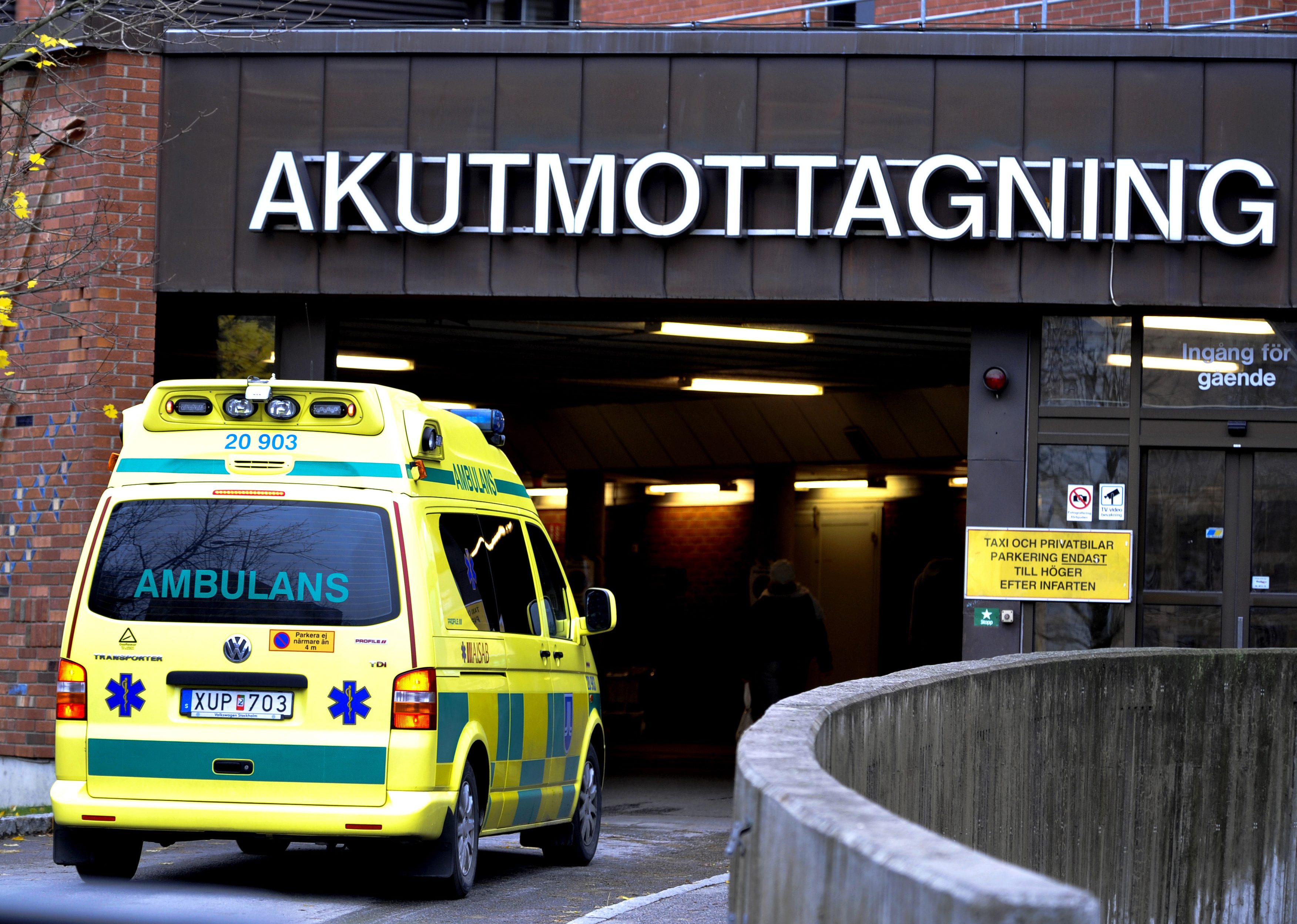 Ambulans, sjukhus, Trafikolycka, Krock, Olycka