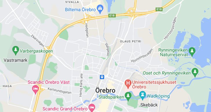 Brott och straff, Arbetsplatsolycka, dni, Örebro
