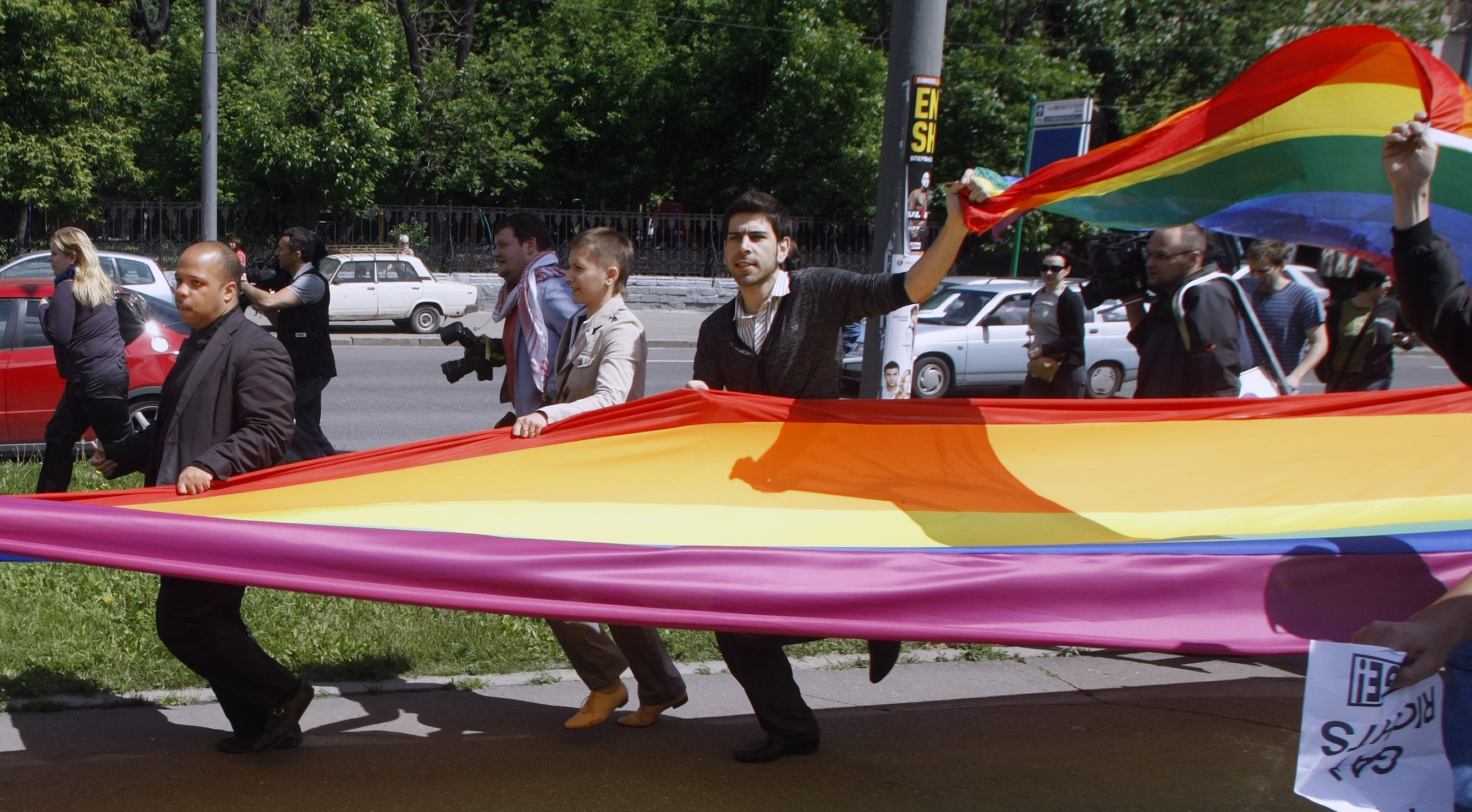 HBTQ, HBT-personer, Ryssland, Propaganda, olagligt, Lag