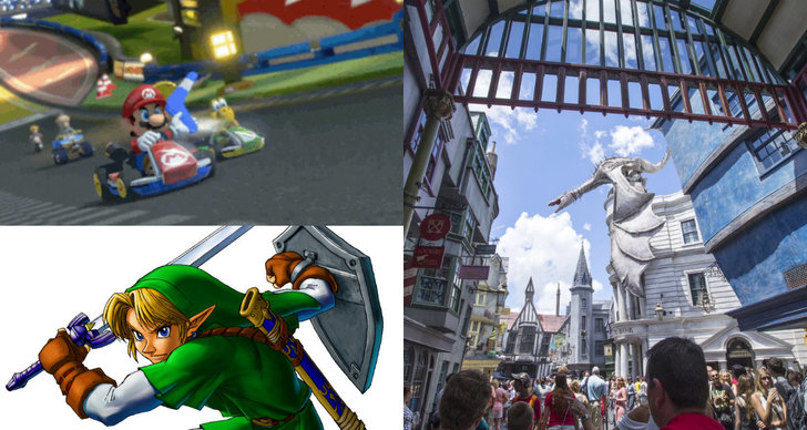 Zelda, Nöjespark, Super Mario, Universal, Nintendo
