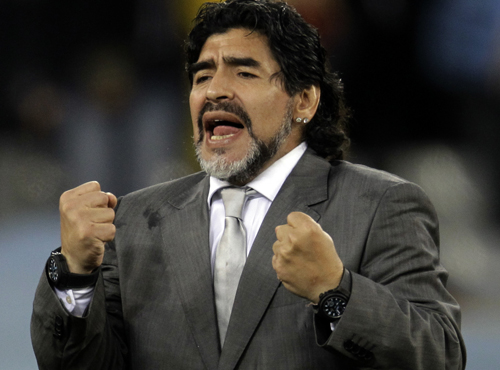 Maradona är redo att ta sig an ett nytt jobb.