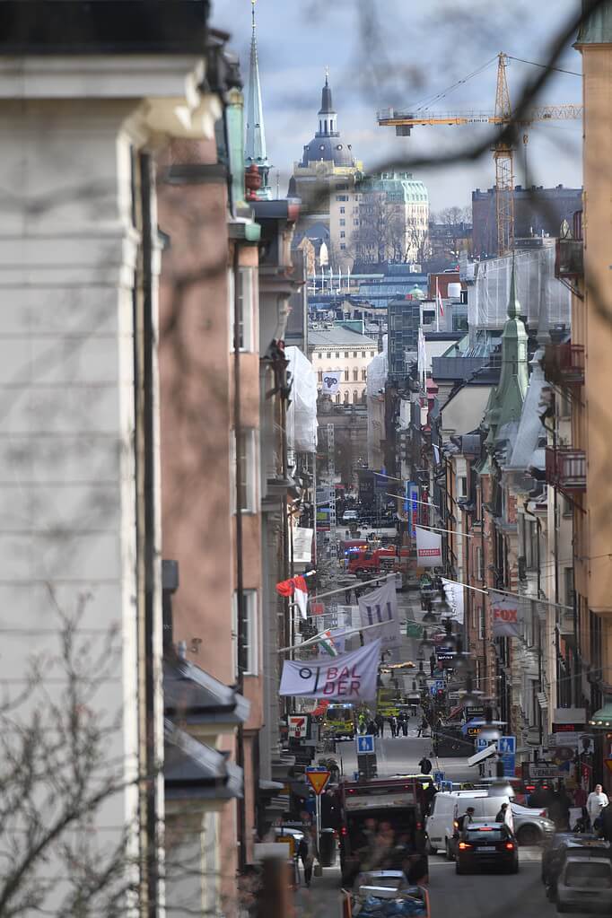 Drottninggatan. Terrorattacken.