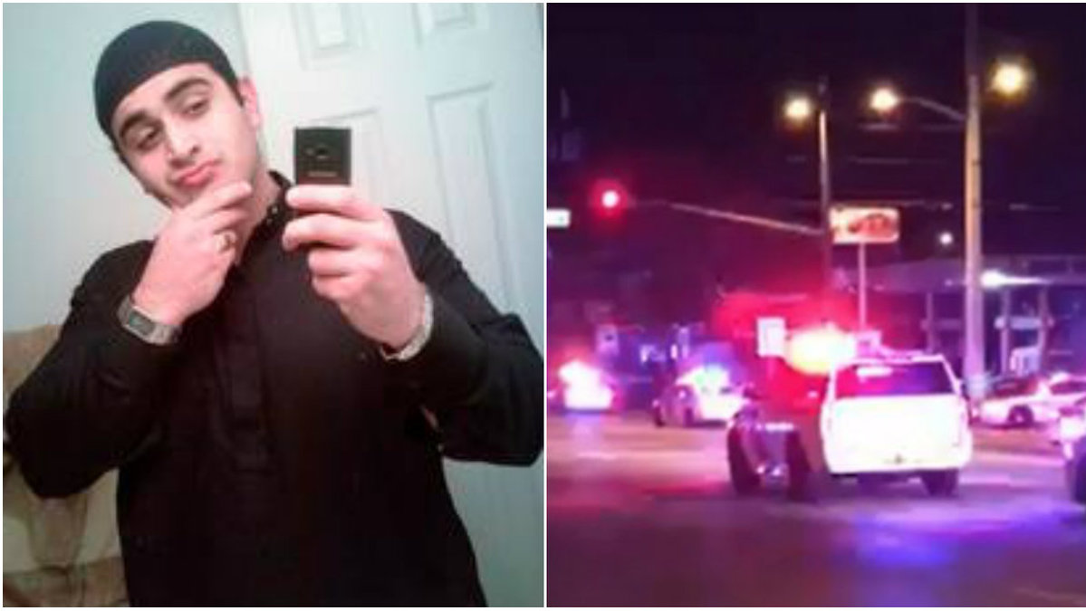 Här är första bilderna på den misstänkte terroristen som slog till mot en gayklubb i Florida.