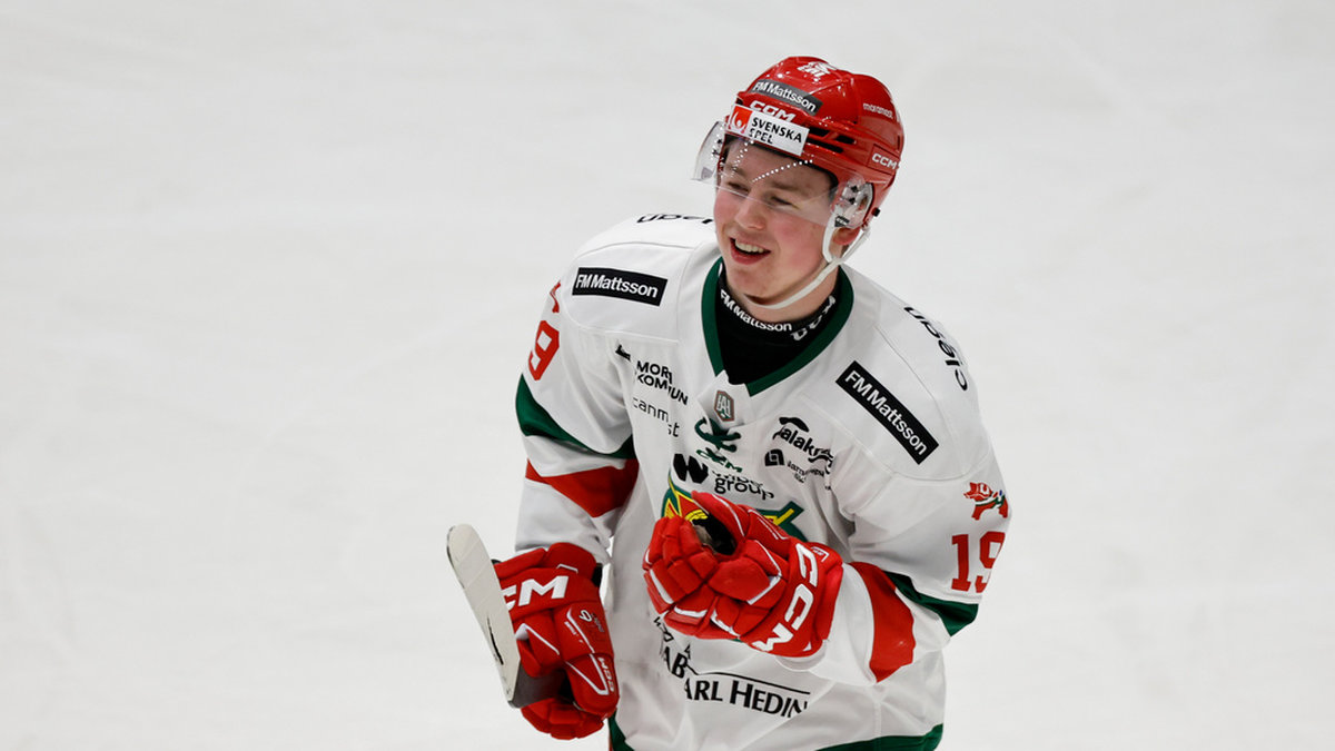Petter Vesterheim och Mora är vidare till semifinal i hockeyallsvenskans slutspel. Arkivbild.