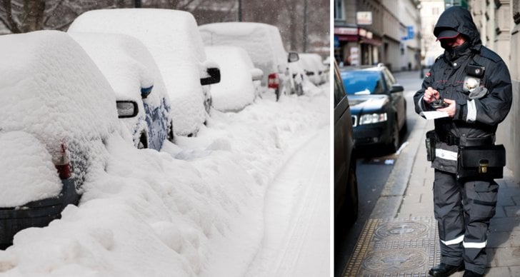 Bil, SMHI, Snö
