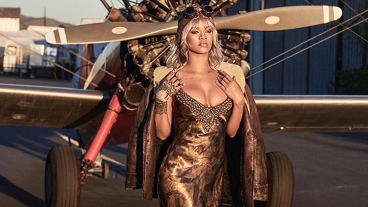 Rihanna är redo för takeoff. 