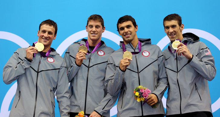 USA, Michael Phelps, Olympiska spelen, Simning