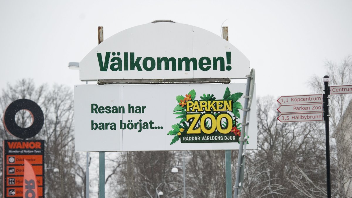 Hände på Parken Zoo i Eskilstuna.