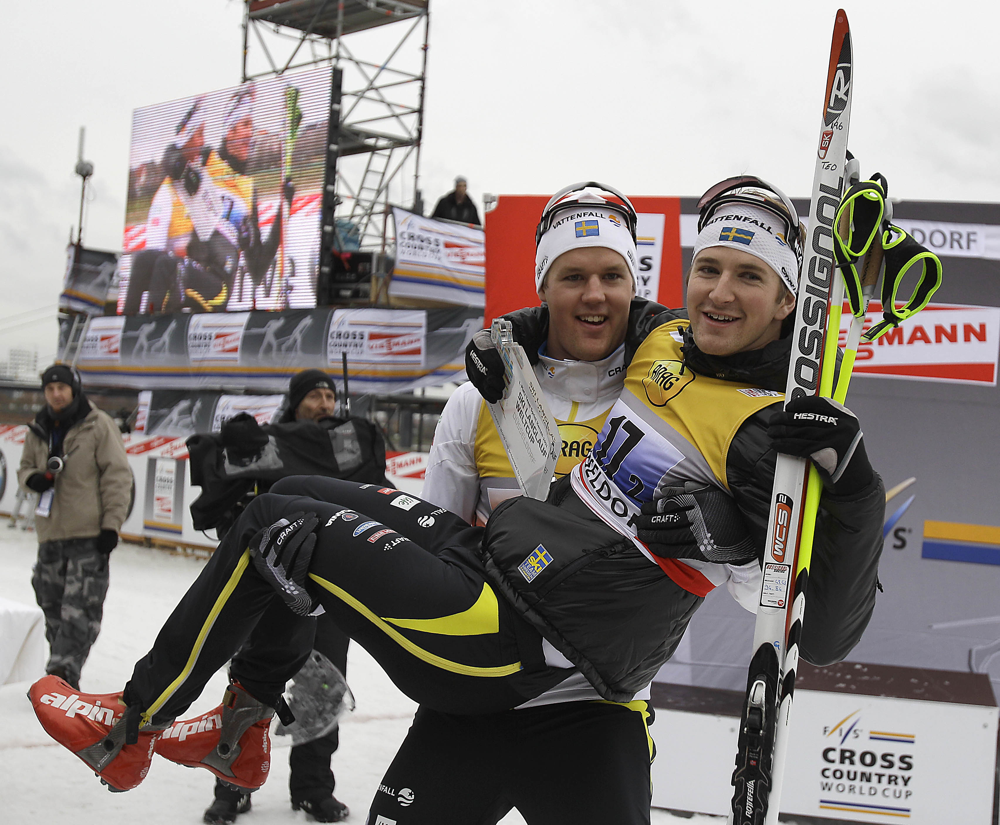 Teodor Peterson, Sprint, skidor, Jesper Modin, Anders Blomquist