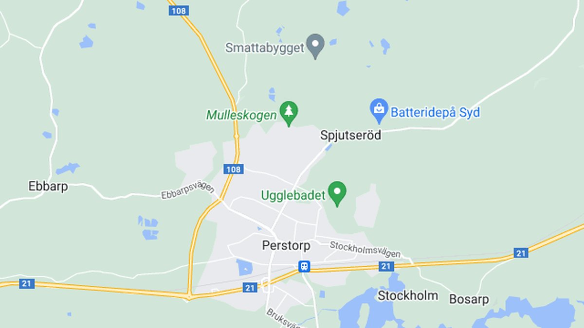 Google maps, Perstorp
