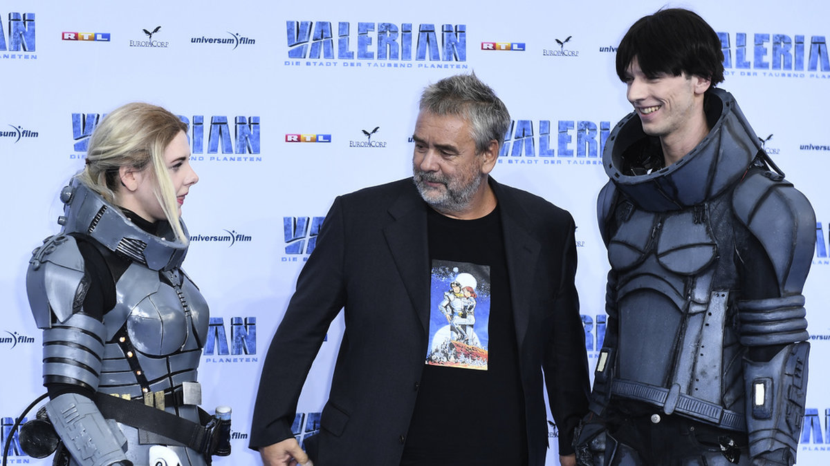 2017 gjorde Luc Besson filmen 'Vaerlian and the city of a thousand planets'. Den baseras på ett av Jean-Claude Mézières och Pierre Christins seriealbum. Arkivbild.