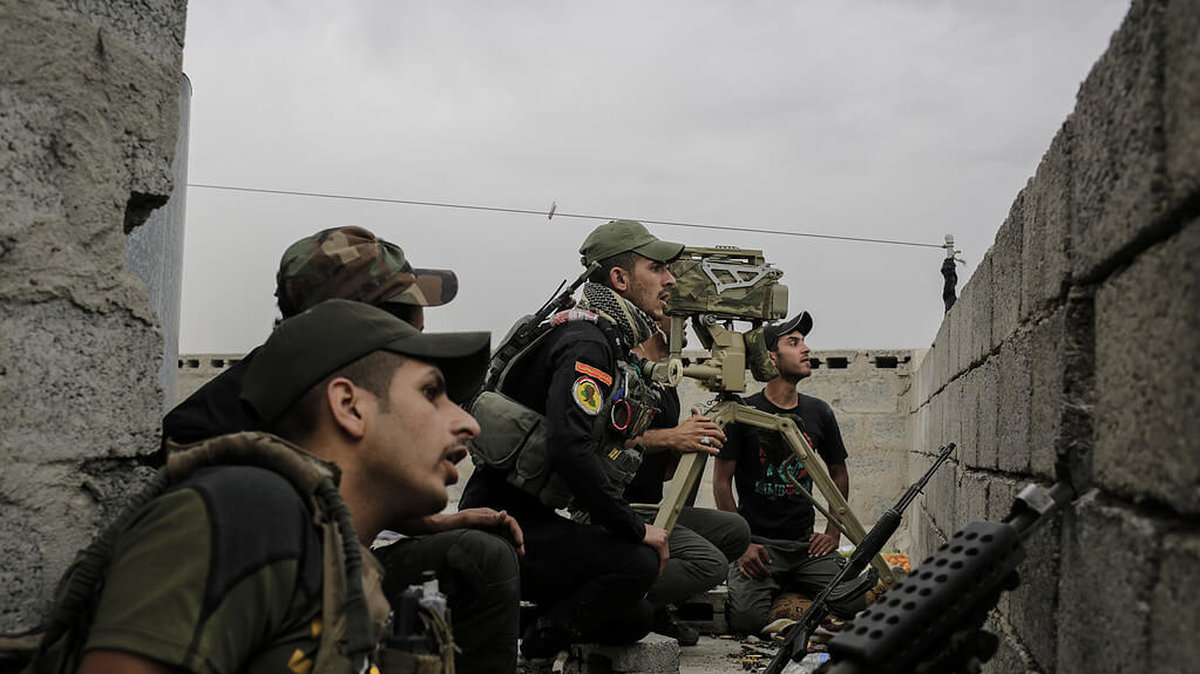 Styrkorna har bekämpat sektens fäste i Mosul, Irak, i sju månader.