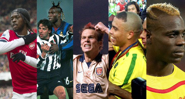 David beckham, Carles Puyol, Fotboll, Mario Balotelli, Frisyr, Roberto Baggio, Ronaldo, Fredrik Ljungberg, David Luiz, David Cameron