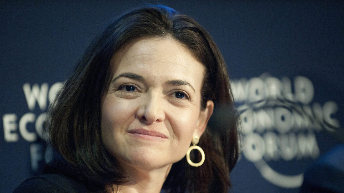 8. Sheryl Sandberg. Facebooks operativa chef. Första kvinna i facebooks styrelse.