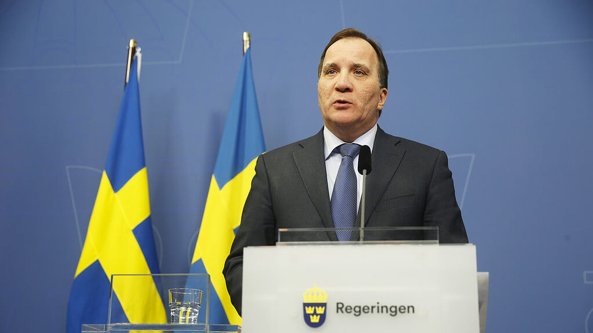 Samma dag som den fruktansvärda attacken genomfördes höll Stefan Löfven presskonferens i Rosenbad. 
