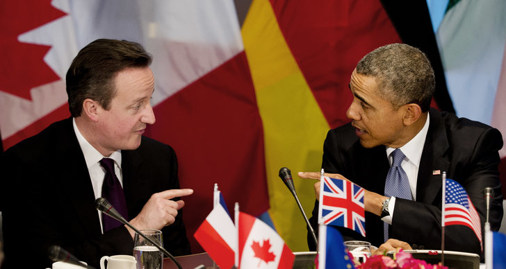 David Cameron, Storbritannien, USA, Barack Obama, Relationer