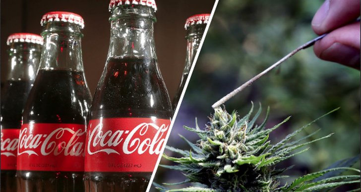 Coca-Cola, Cannabis