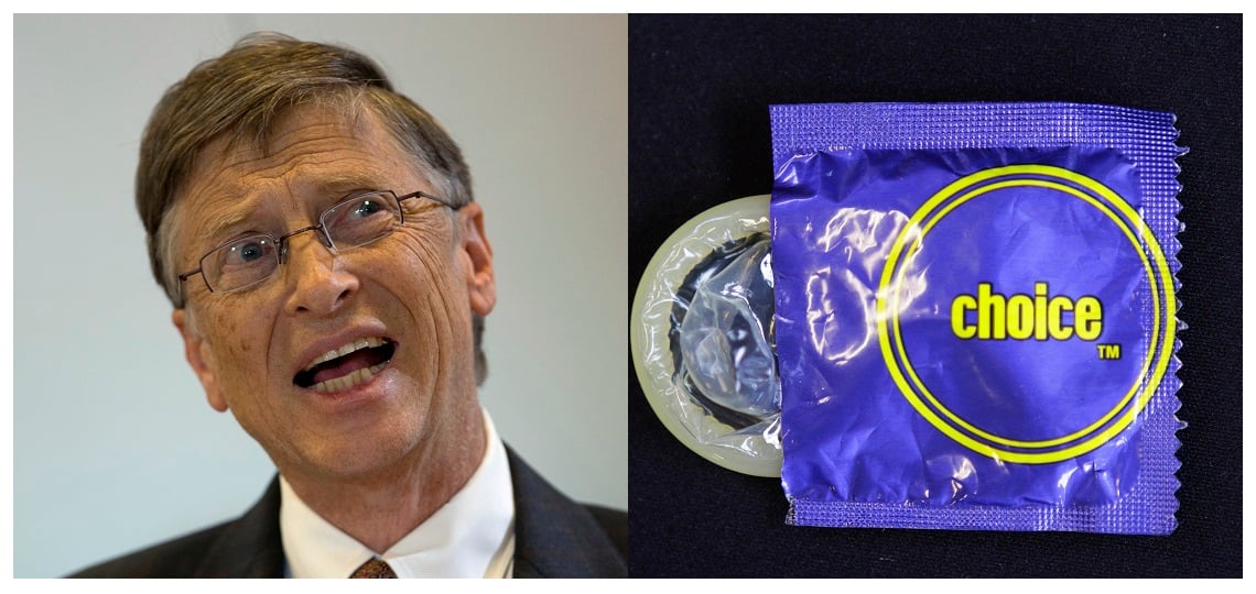 Bill Gates, Forskning, Kondom