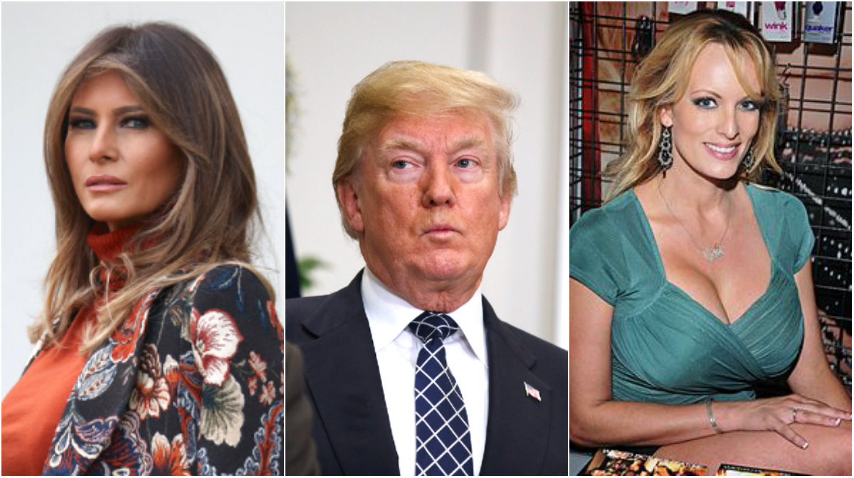 Melania Trump, Donald Trump, Stormy Daniels
