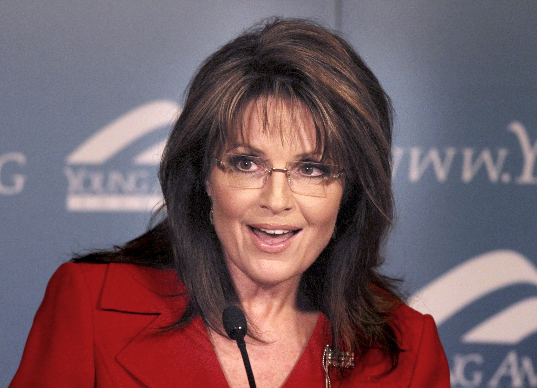 ... Sarah Palin, den stridbara republikanen och Tea Party-företrädaren.