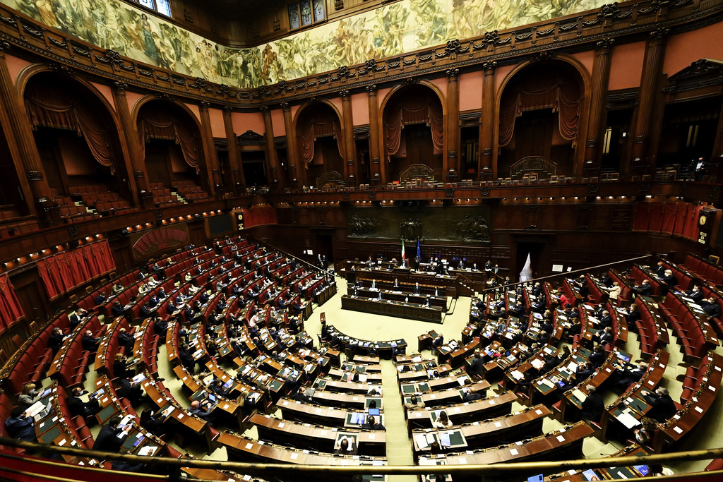 Det råder stor osäkerhet kring utgången i det italienska presidentvalet, som avgörs genom omröstningar i underhuset. Arkivbild.