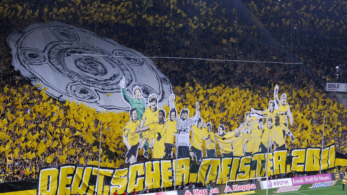 Dortmund är riktigt bra på tifon.