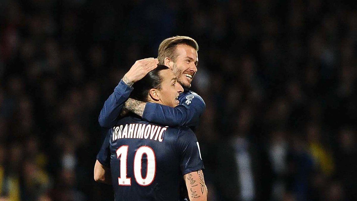Beckham avslutar sin karriär med titeln i Frankrike enligt Daily Mail. 