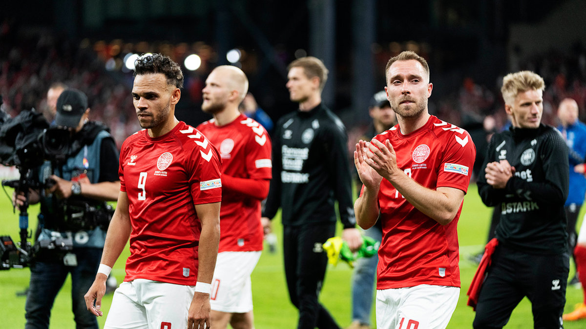 Det danska landslagets huvudsponsorer håller sig borta från Qatar-VM. Arkivbild.