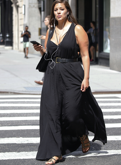 Ashley Graham i New York i augusti 2015.