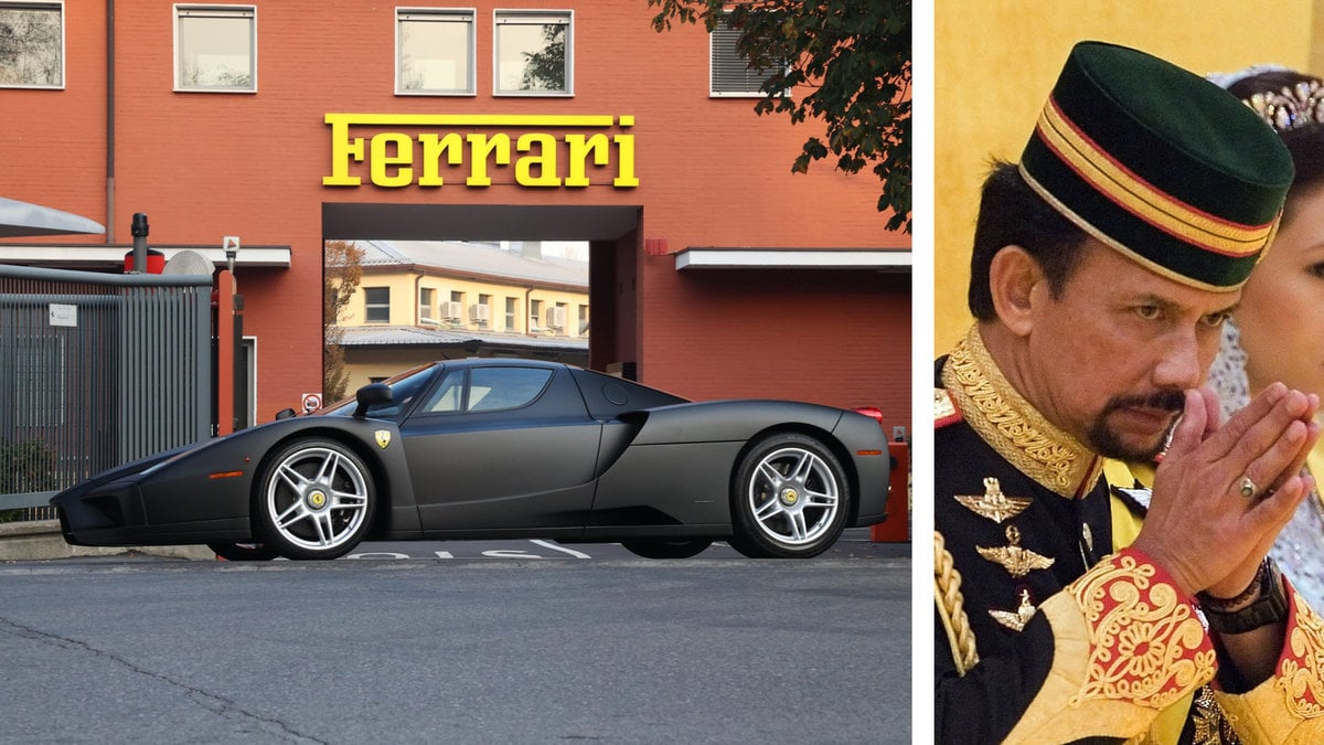 Sultanen av Brunei har världens största privata bilsamling.