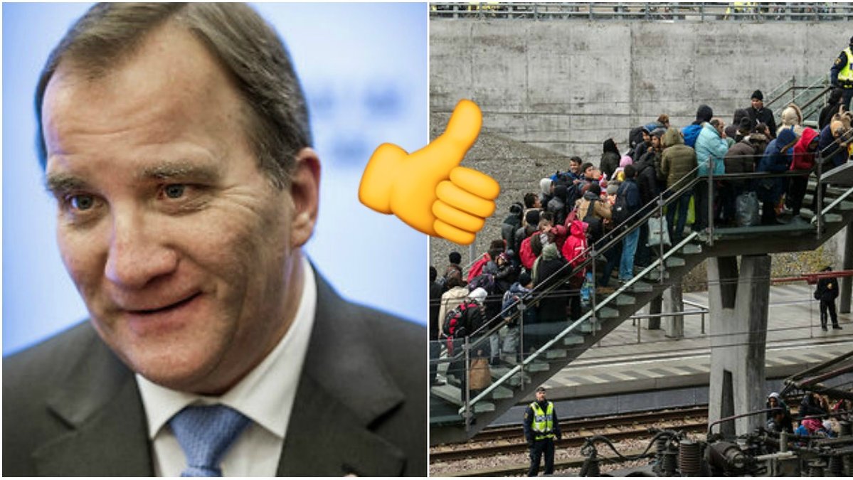 Svenska folket gillar hårdare tag i flyktingpolitiken.