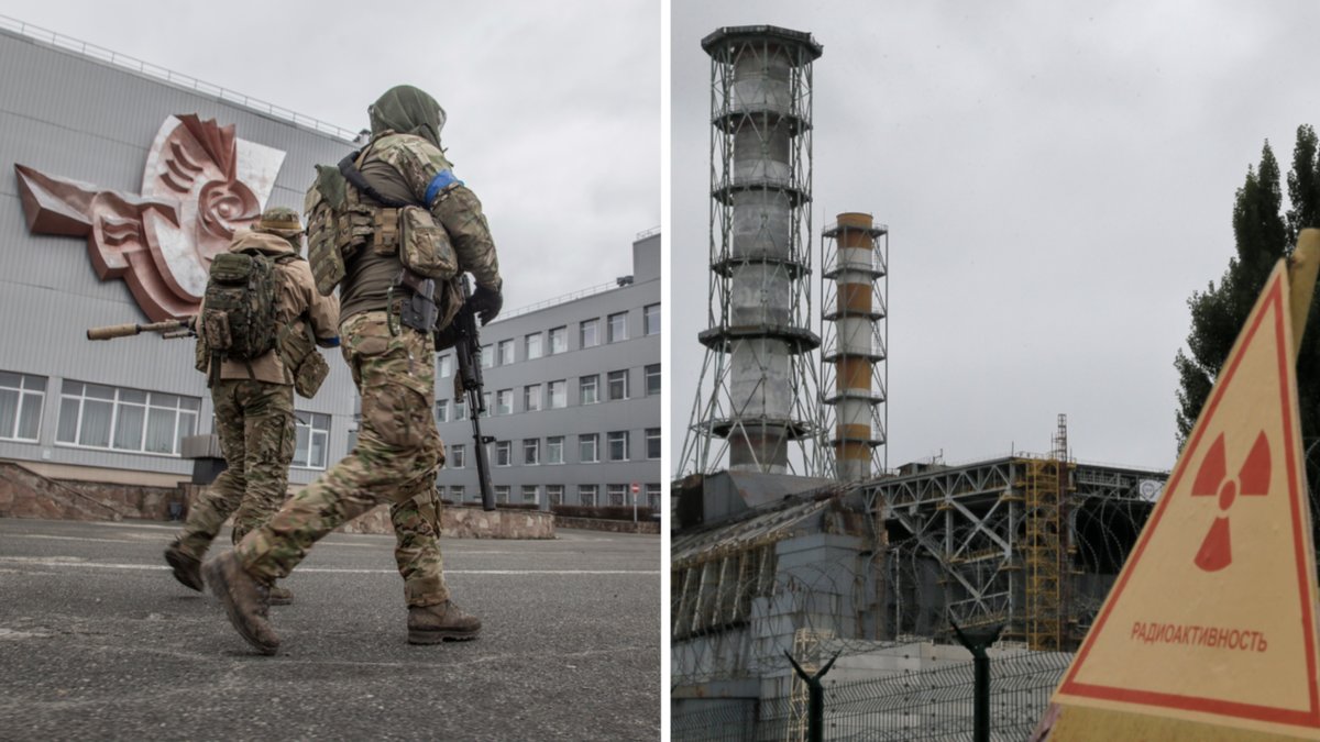 Kriget i Ukraina – Tjernobyl 