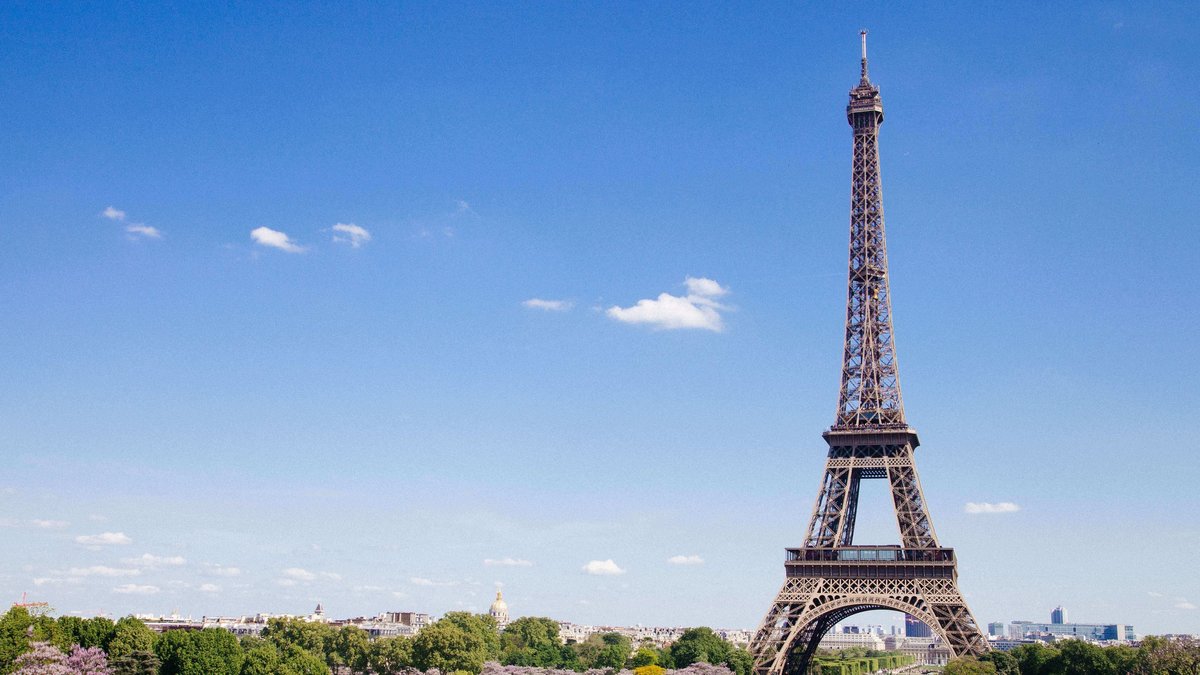 Eiffeltornet i Paris byggdes 1889