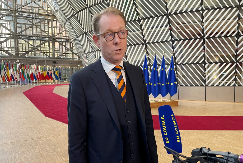Tobias Billström, Europeiska Unionen, EU, TT