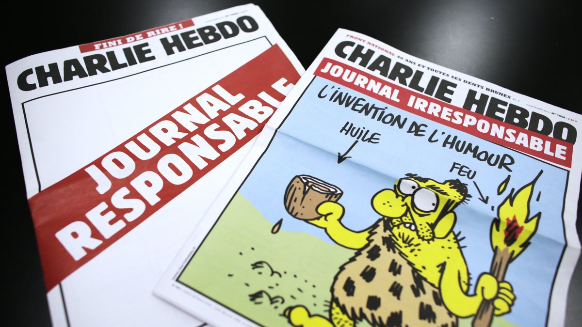 Flera maskerade gärningsmän stormade den franska satirtidningen Charlie Hebdo under onsdagen.