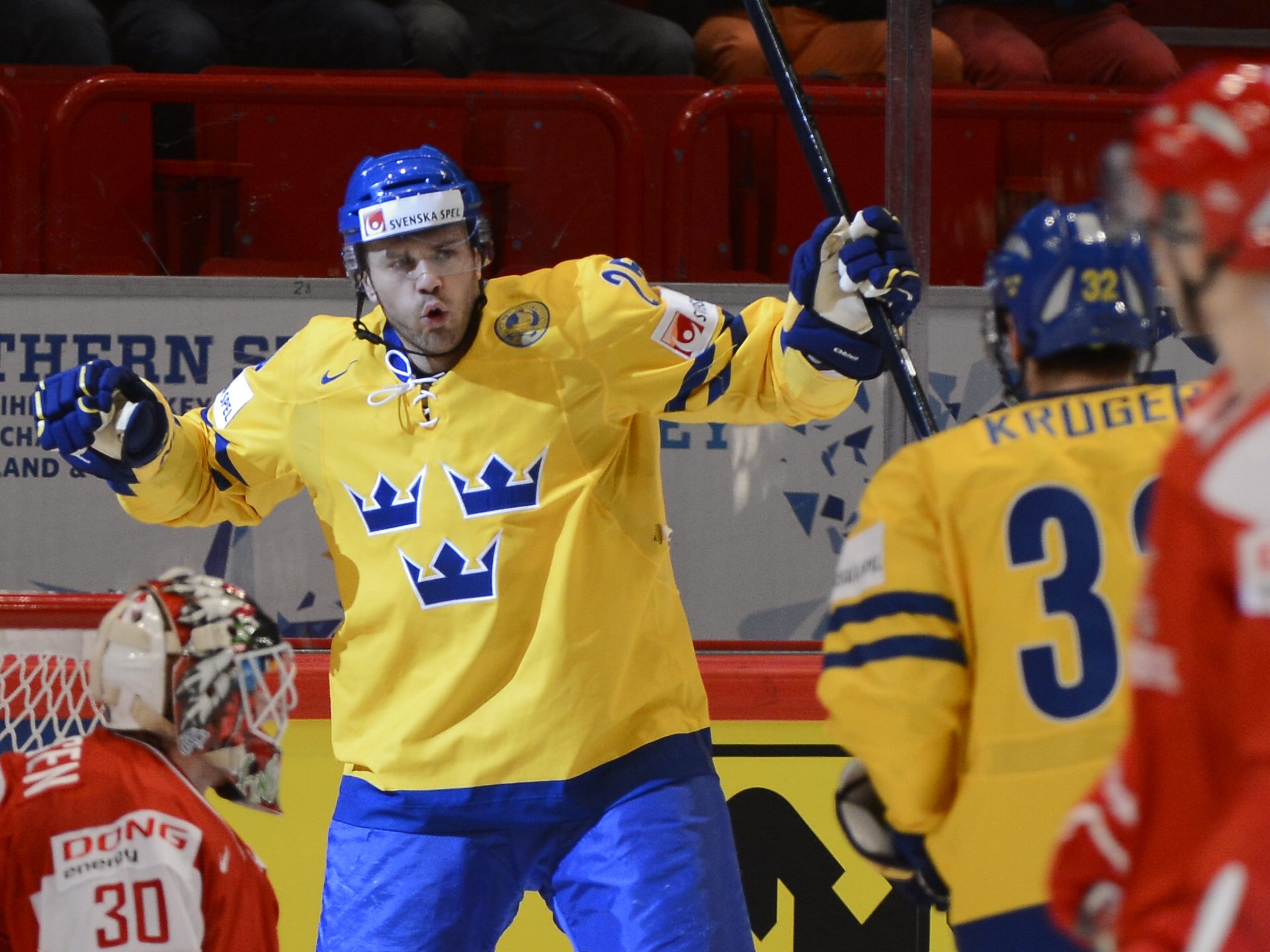 Chicago-stjärnan presenterade sig på allvar för den svenska hockeypubliken i VM förra säsongen.