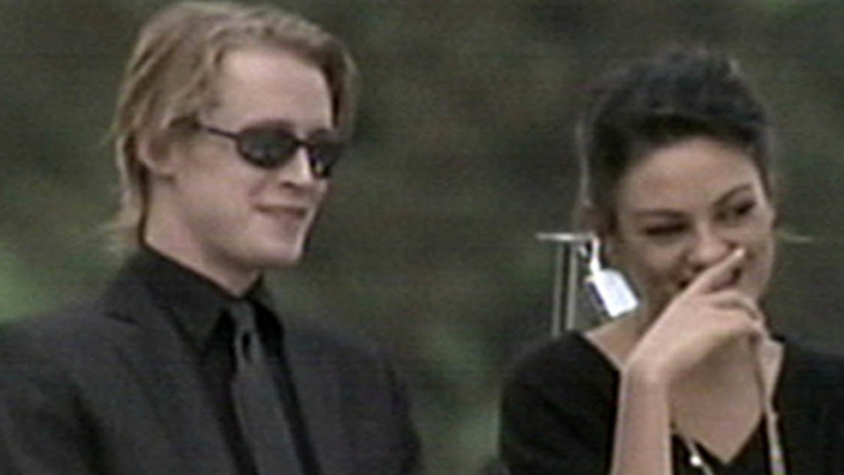 Macaulay Culkin och Mila Kunis var ett par för inte alls länge sedan. 
