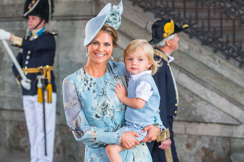 Prinsessan Madeleine och prins Nicolas. Prinsessan Madeleine och prins Nicolas.