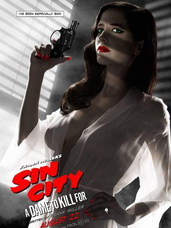 Filmaffisch för Sin City 2, som förbjöds i USA. Filmaffisch för Sin City 2, som förbjöds i USA.