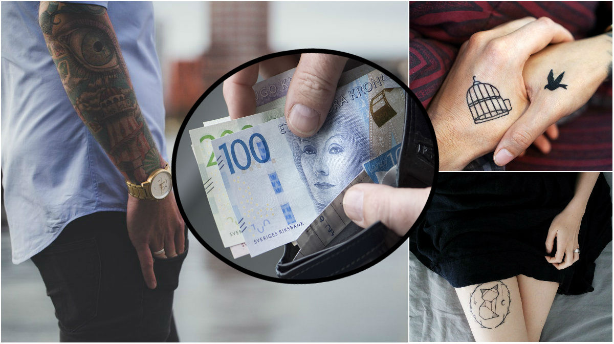 Så mycket ska tatueringar kosta – enligt tatuerare